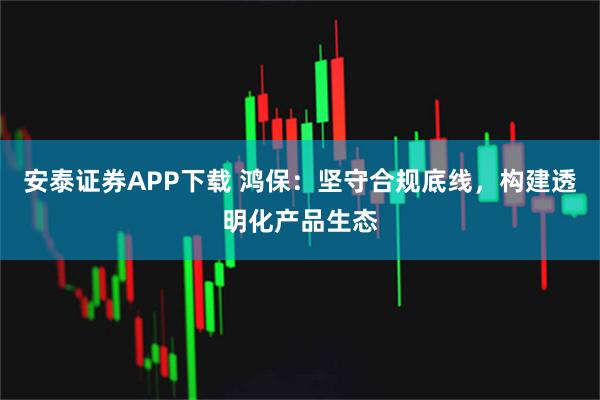 安泰证券APP下载 鸿保：坚守合规底线，构建透明化产品生态